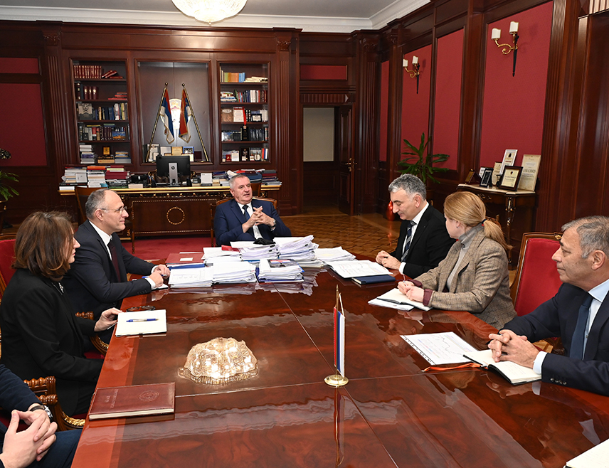 Serb Respublikasının Baş naziri Radovan Vişkoviç “Azvirt” ilə gələcək planları müzakirə edib