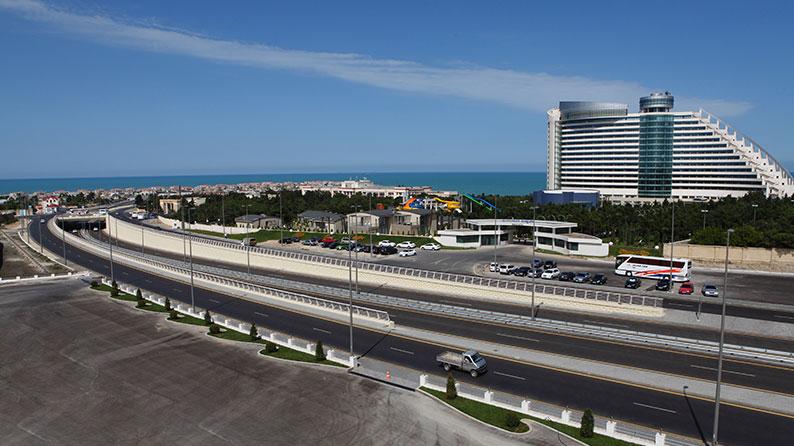 Heydər Əliyev Beynəlxalq Hava Limanı - Bilgəh qəsəbəsi avtomobil yolunun yenidənqurulması