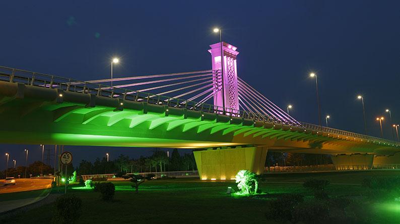 Bakı şəhəri, Böyük Şor dairəsi - Heydər Əliyev Beynəlxalq Hava Limanı Avtomobil Yolunun Yenidənqurulması və Təkmilləşdirilməsi, km0+000÷km12.2