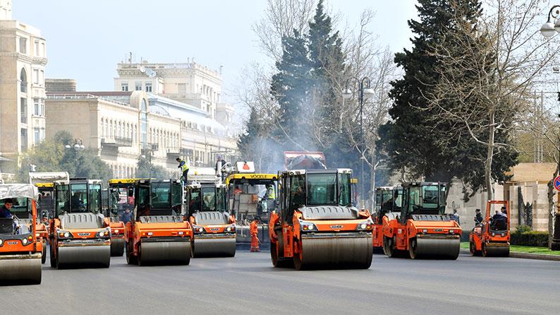 Repair works for Formula - 1 European Grand Prix 2016