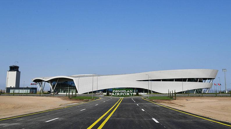 Zəngilan  Beynəlxalq hava limanının tikintisi