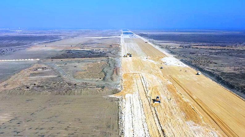 Construction of Alat International Airport